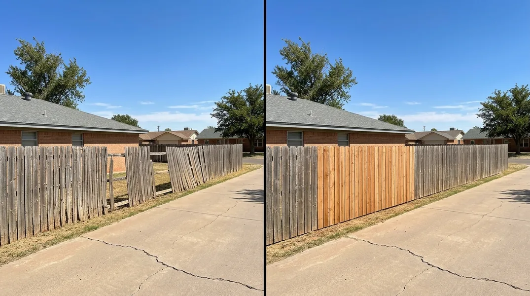 Result fence in Lubbock - Lubbock Fence