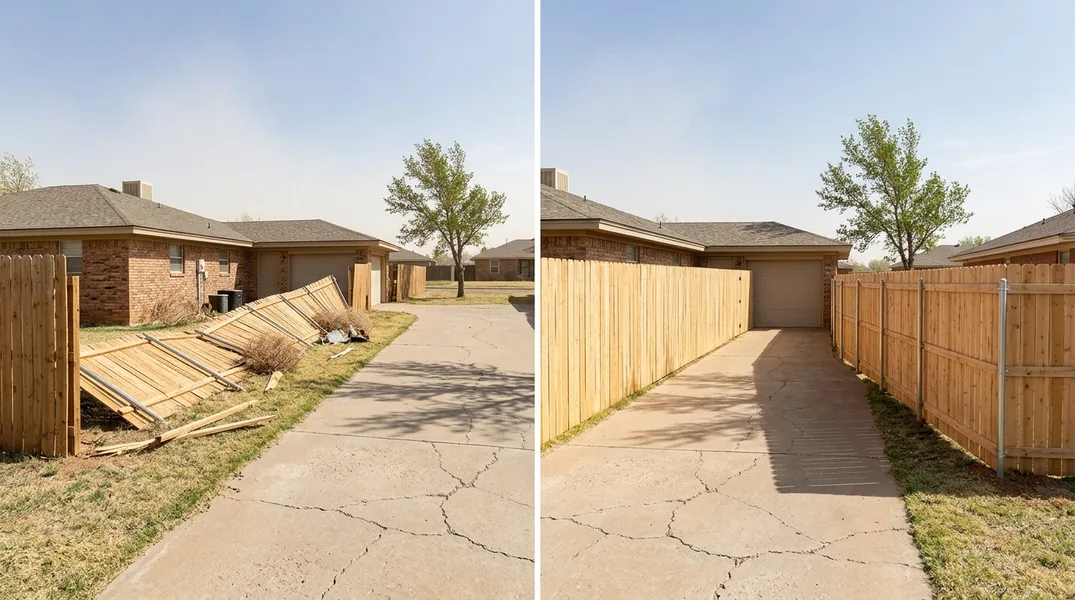 Result fence in Lubbock - Lubbock Fence