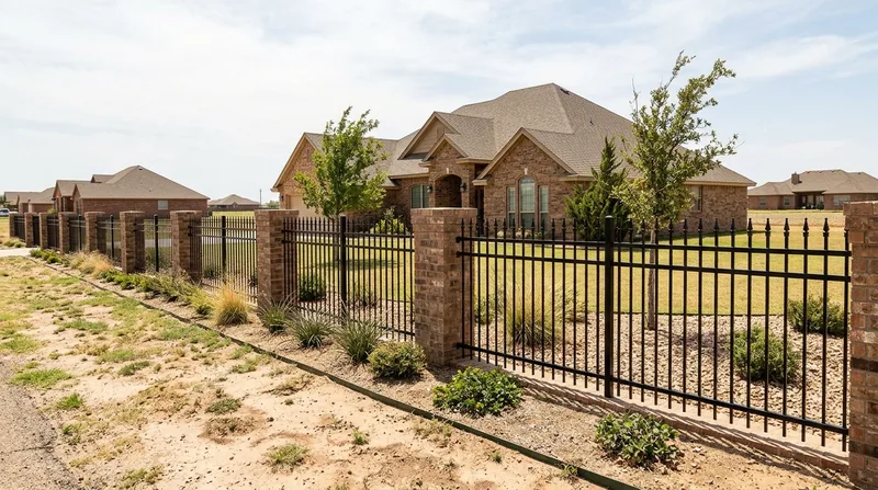 Aluminum & Ornamental Iron Fencing Lubbock