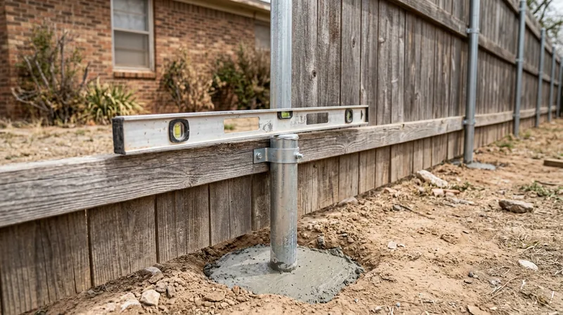 Fence Post Repair & Replacement Lubbock